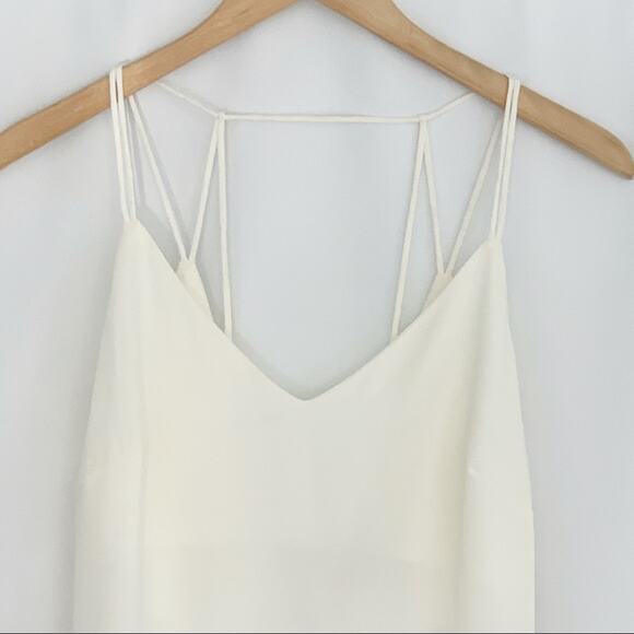 NWT Gold Label Wow Couture White Fringe Dress - Picture 2 of 12